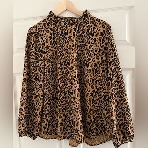 J.Crew Women’s Leopard Top